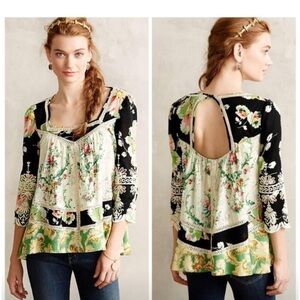 Anthropologie Prateria Peasant Blouse by Vanessa Virginia
Anthropologie
Size 6